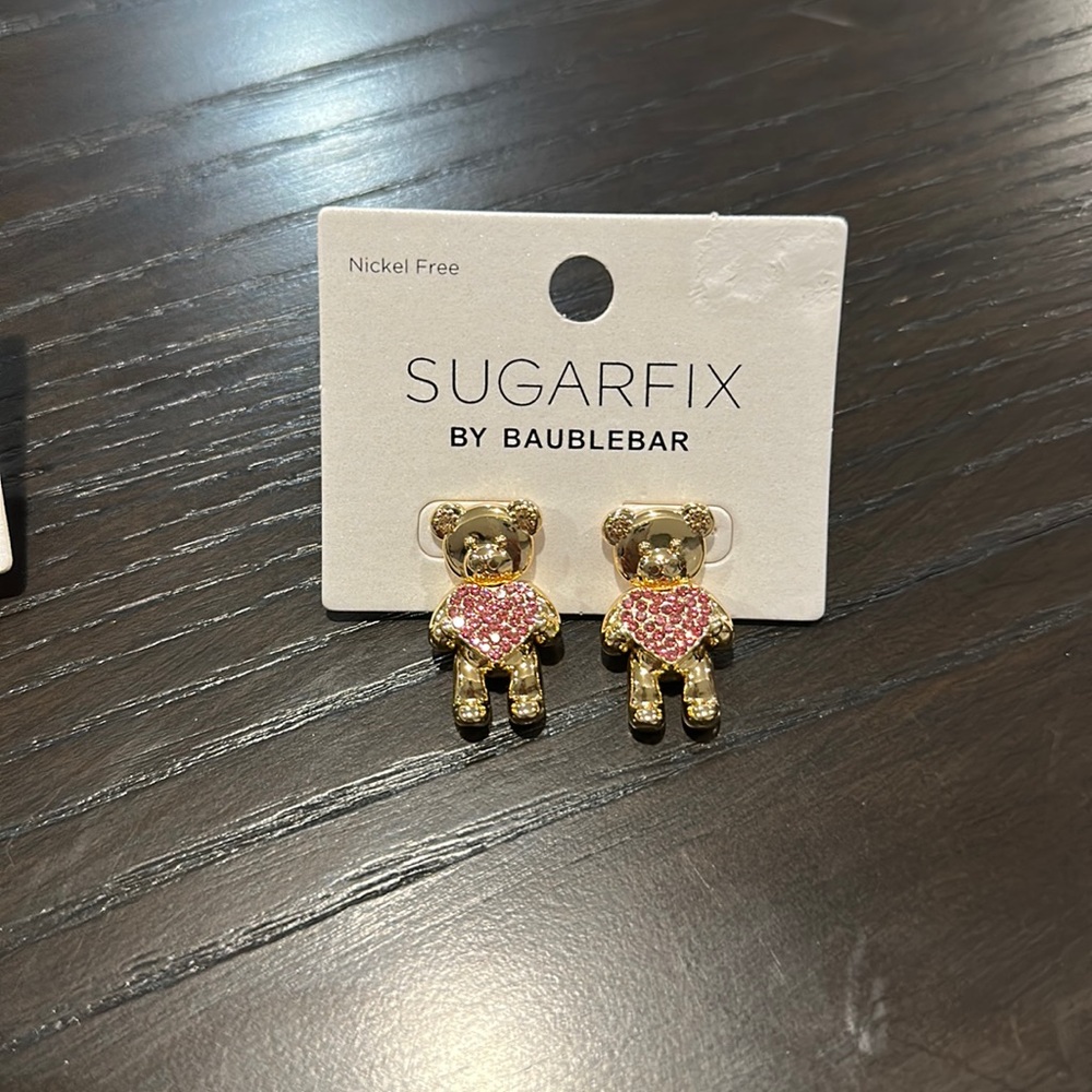 Teddy Bear Earrings